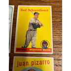Vintage 1950s-60s Topps Milwaukee Braves Baseball Card Lot Hank Aaron, Spahn, Mathews ++