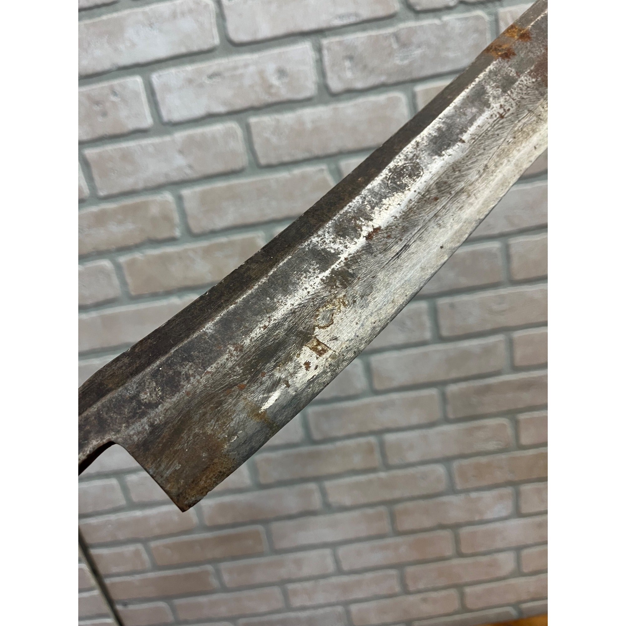 Antique Vintage DR Barton LARGE Shipwrights Draw Knife Woodworking Tool 23"