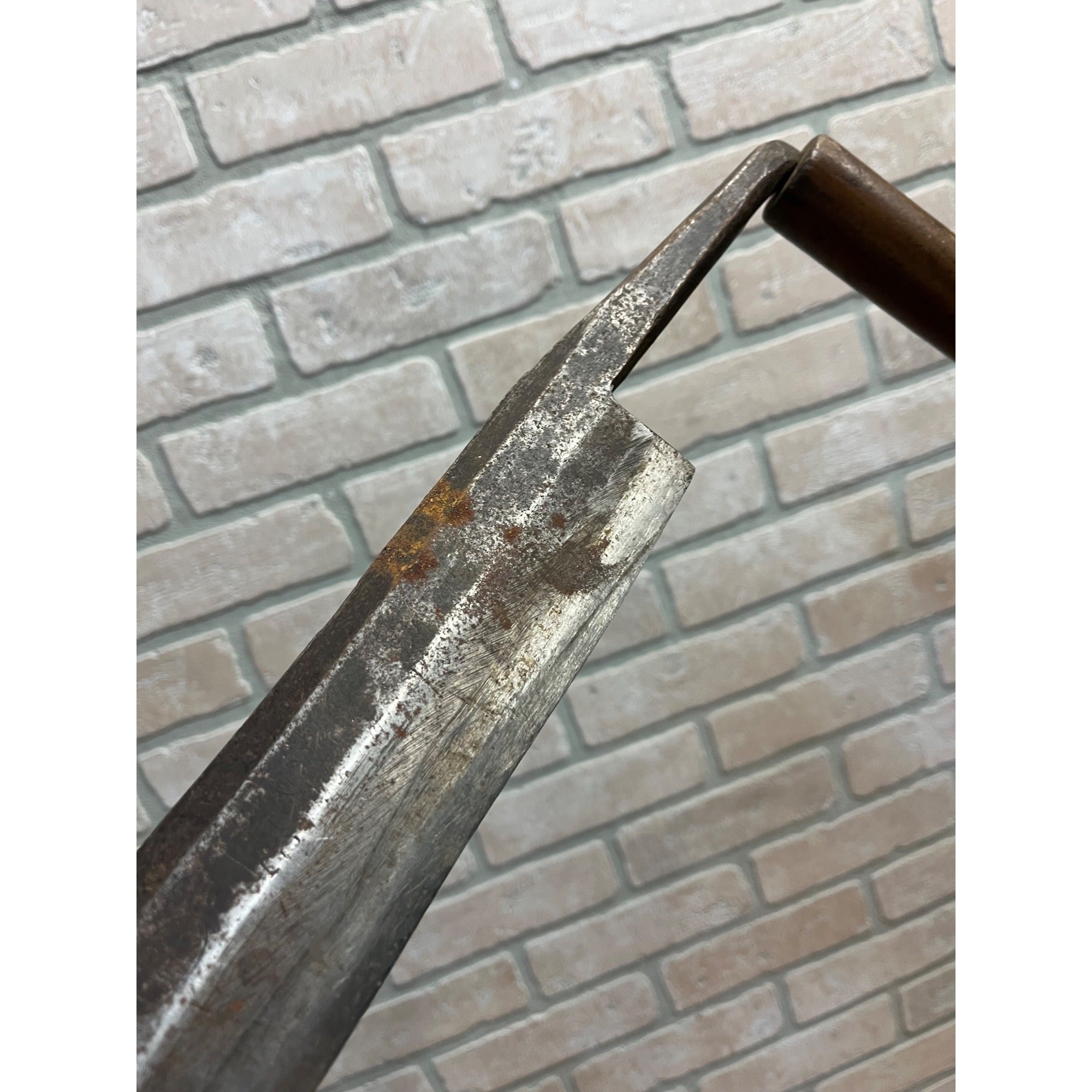 Antique Vintage DR Barton LARGE Shipwrights Draw Knife Woodworking Tool 23"