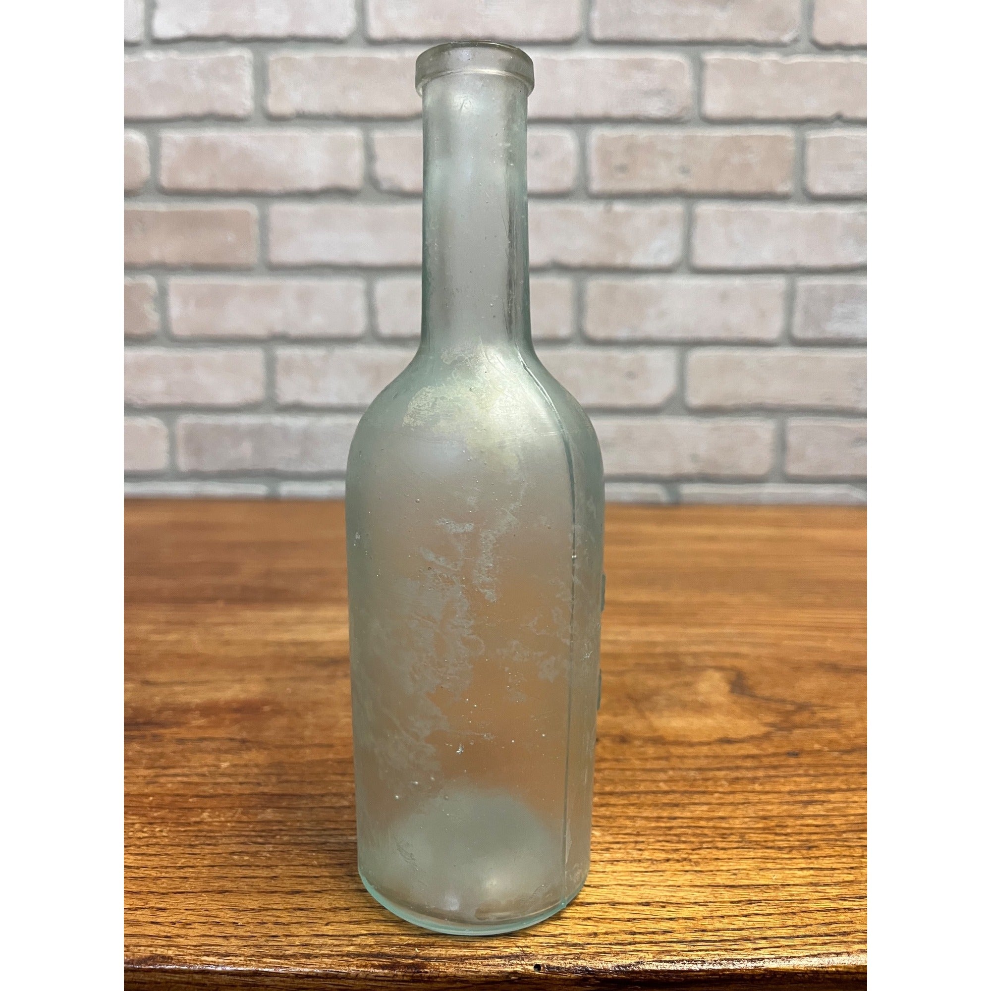 Vintage 1890s DR ULRICI Aqua Drug Druggist Medicine Bottle NEW YORK Early 1900s