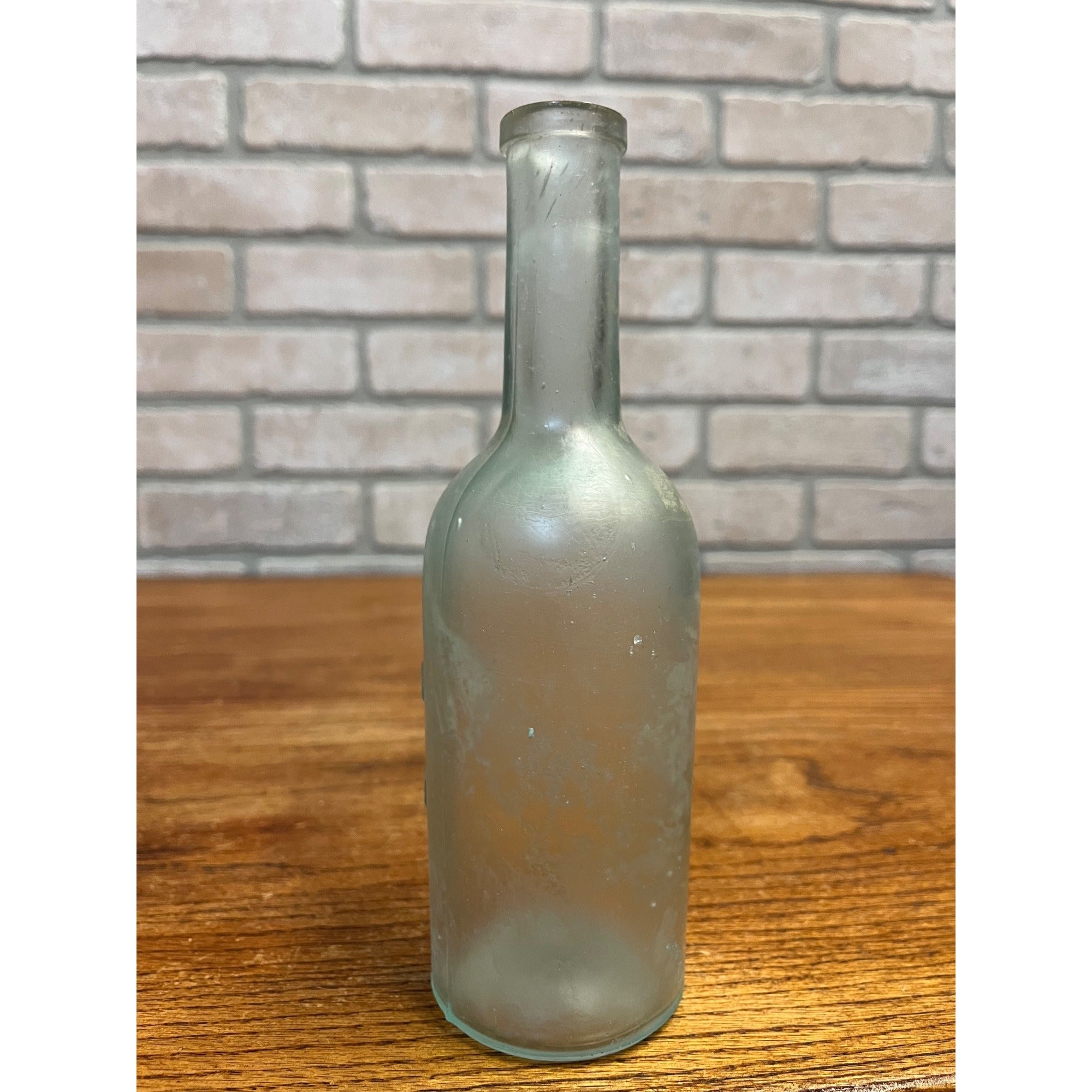 Vintage 1890s DR ULRICI Aqua Drug Druggist Medicine Bottle NEW YORK Early 1900s