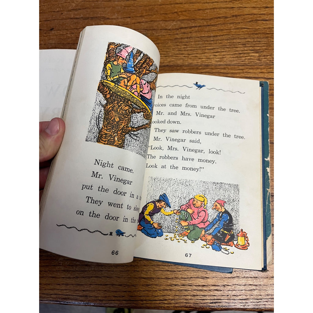 Lot 6 Children's Books 50s Hardcover Alice & Jerry Books Wonder-Story Homeschool