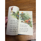 Lot 6 Children's Books 50s Hardcover Alice & Jerry Books Wonder-Story Homeschool
