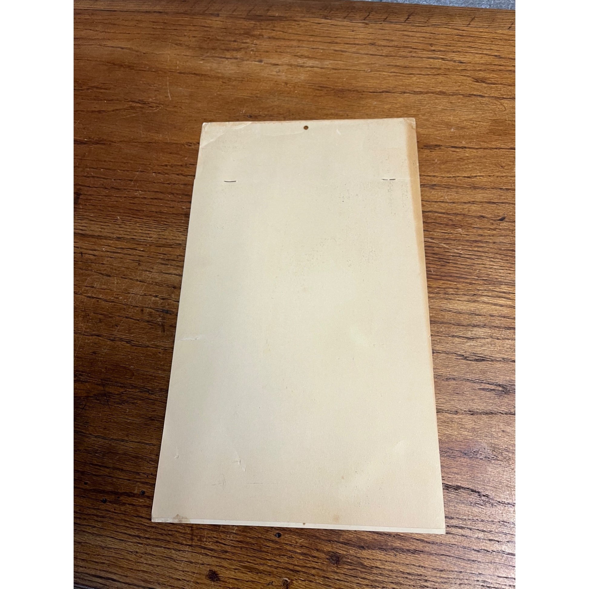 Vintage 1949 Standard Oil Gas Service Station Advertising Calendar Sign Adell WI