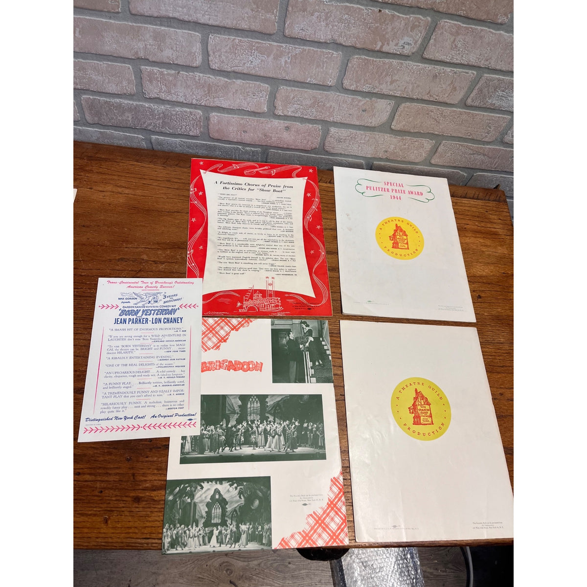Vintage Lot Davidson Theatre Milwaukee Wis WI Programs & Playbills Oklahoma