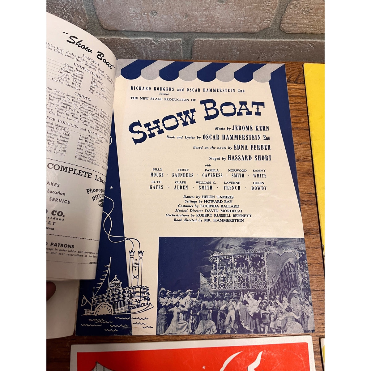 Vintage Lot Davidson Theatre Milwaukee Wis WI Programs & Playbills Oklahoma