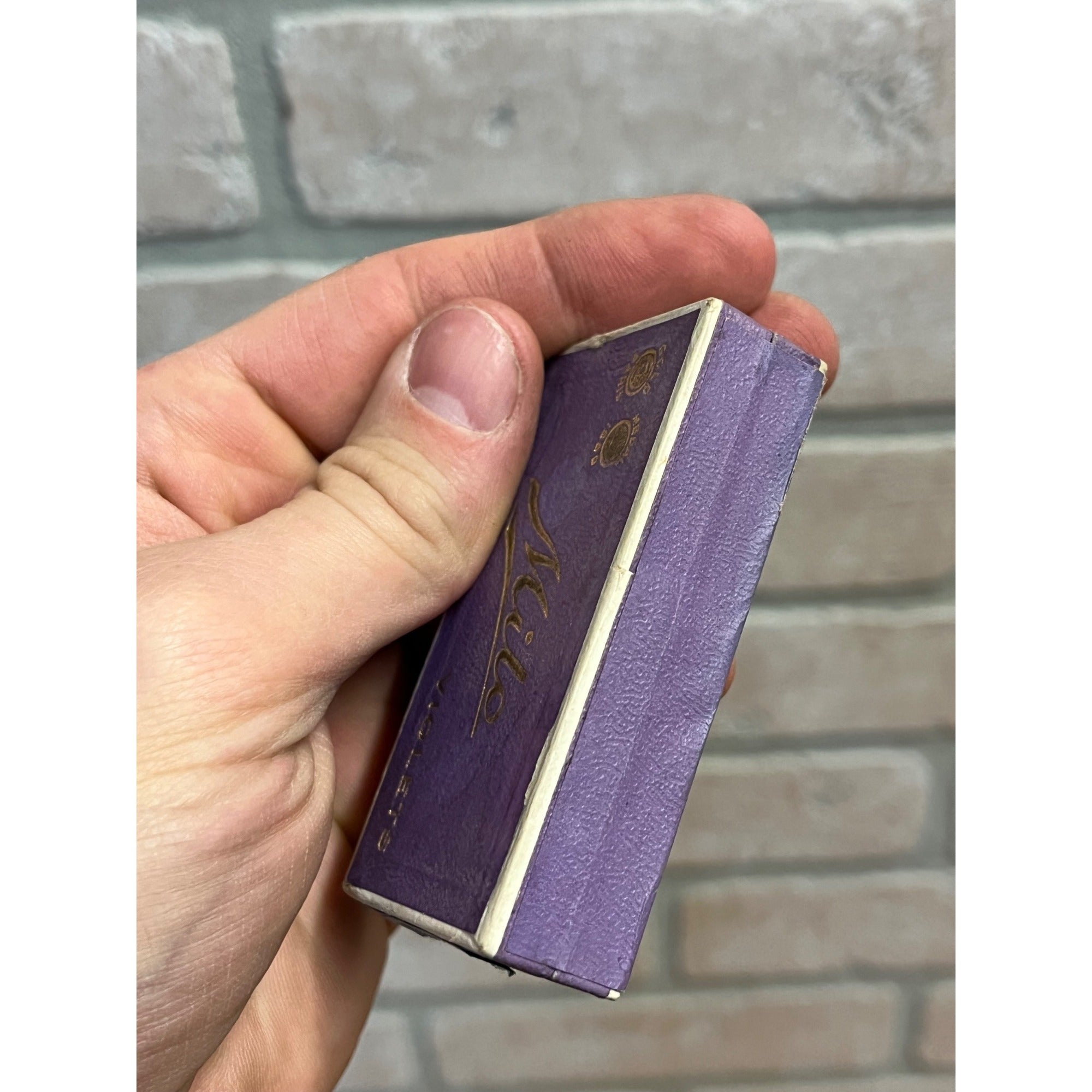 Vintage 1910s Milo Violets Ladies Womens Cigarette Box Case Empty New York