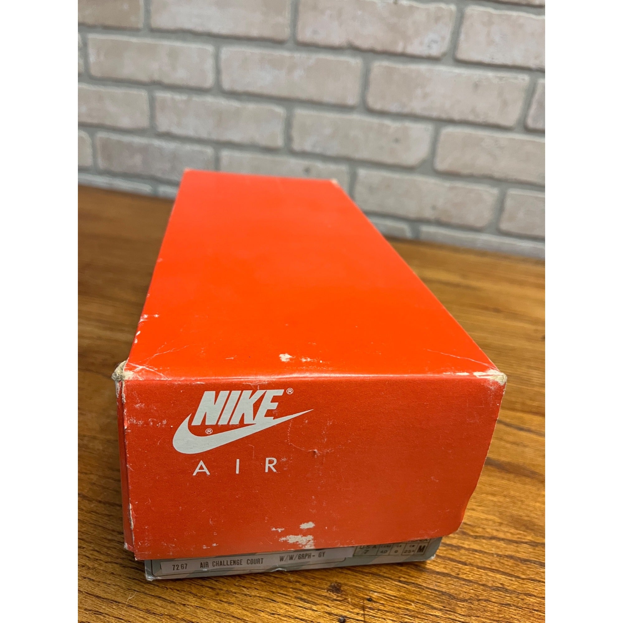 Vintage Nike Air Tech Challenge Agassi EMPTY BOX ONLY Size Mens 7