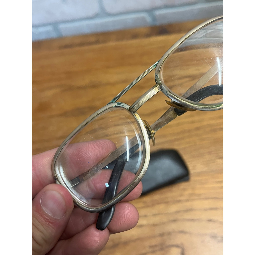 Vintage UNIVIS Eyeglasses Frames 52[]20 12K Gold-Filled 534 Aviator