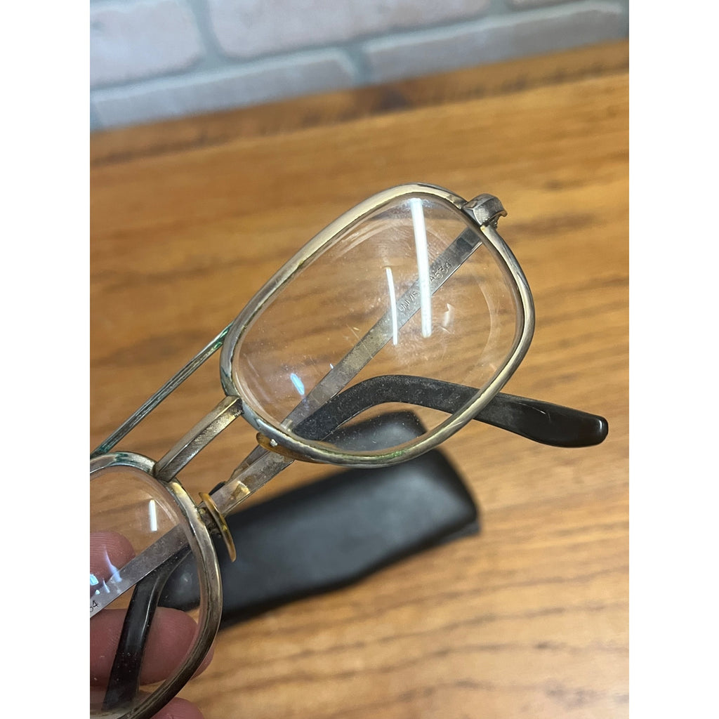 Vintage UNIVIS Eyeglasses Frames 52[]20 12K Gold-Filled 534 Aviator