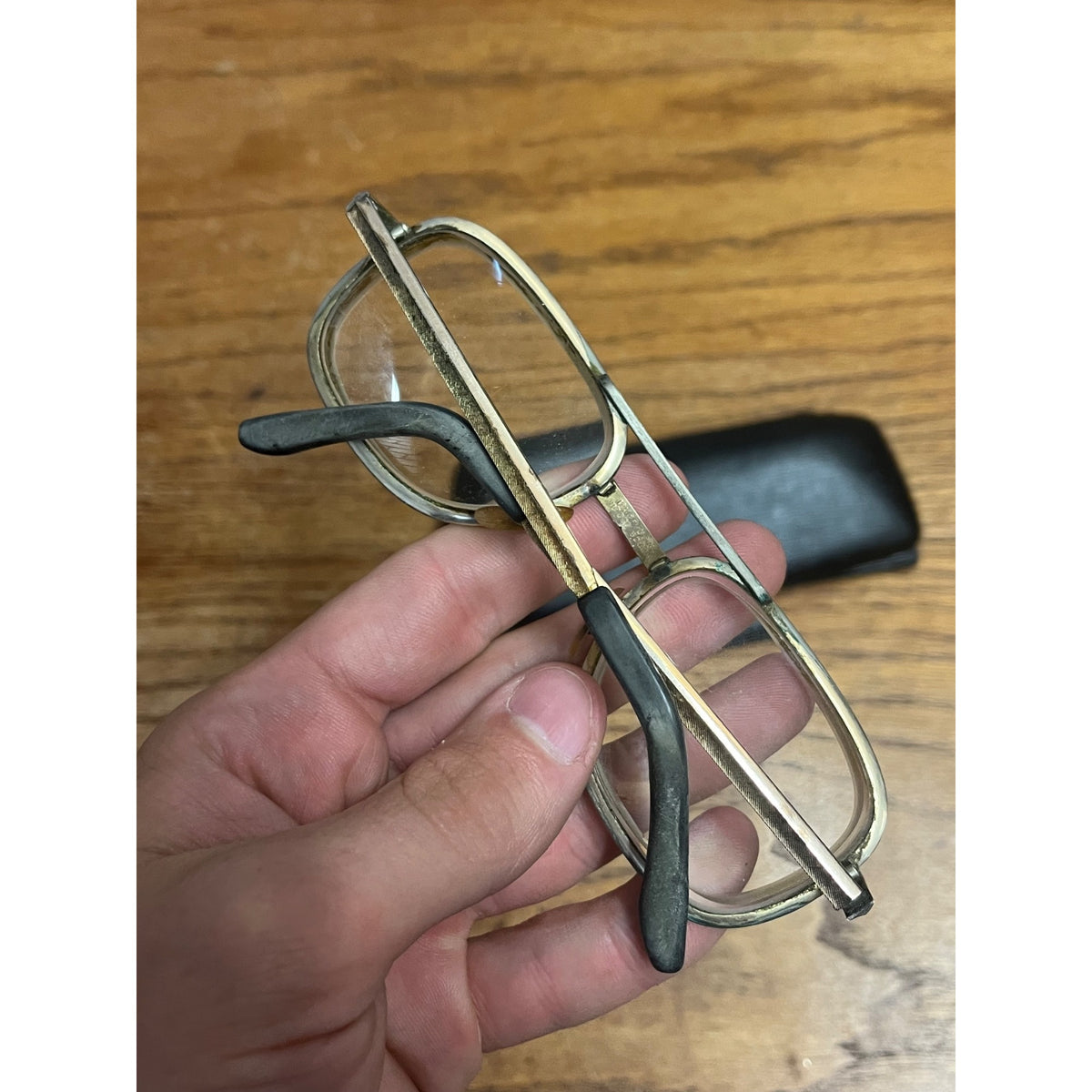 Vintage UNIVIS Eyeglasses Frames 52[]20 12K Gold-Filled 534 Aviator