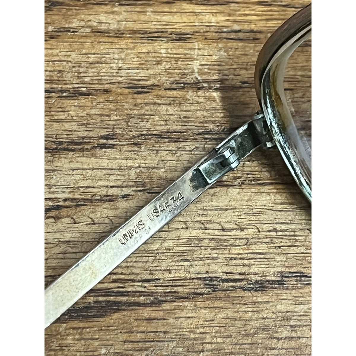 Vintage UNIVIS Eyeglasses Frames 52[]20 12K Gold-Filled 534 Aviator