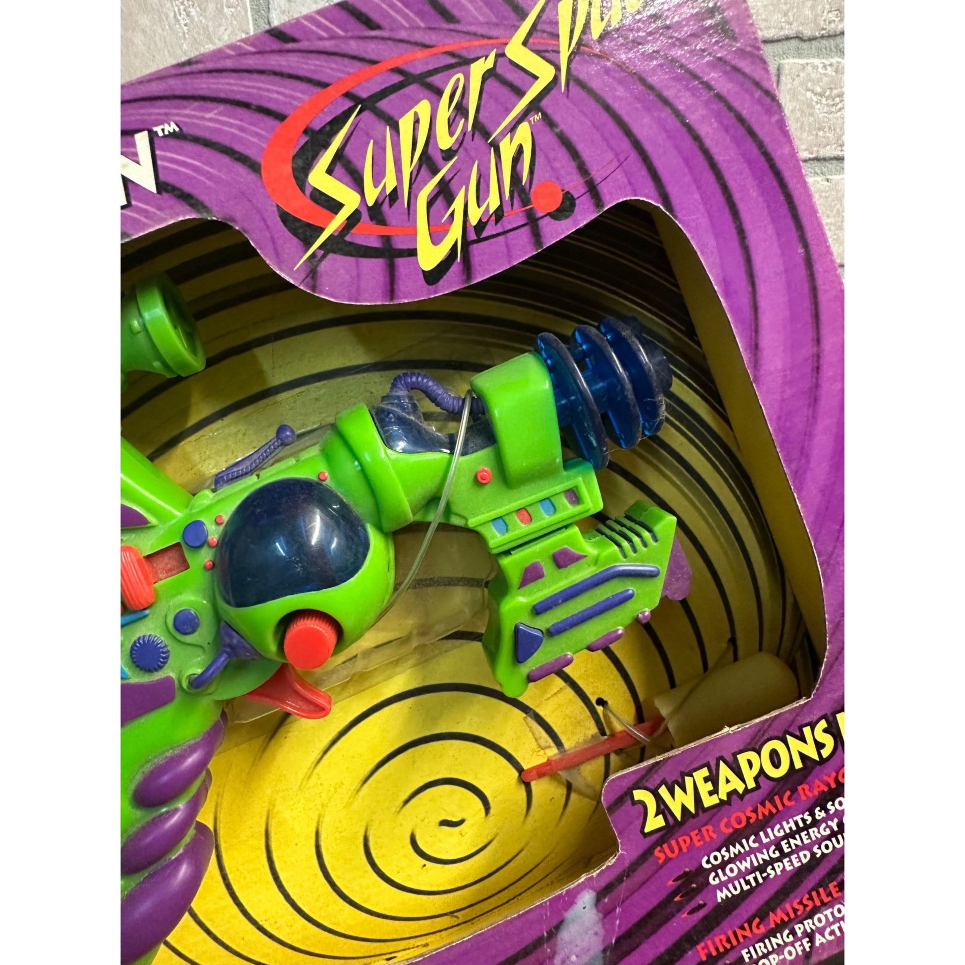 Vintage Super Space Cosmic Raygun Toy NEW 1997 Trendmasters