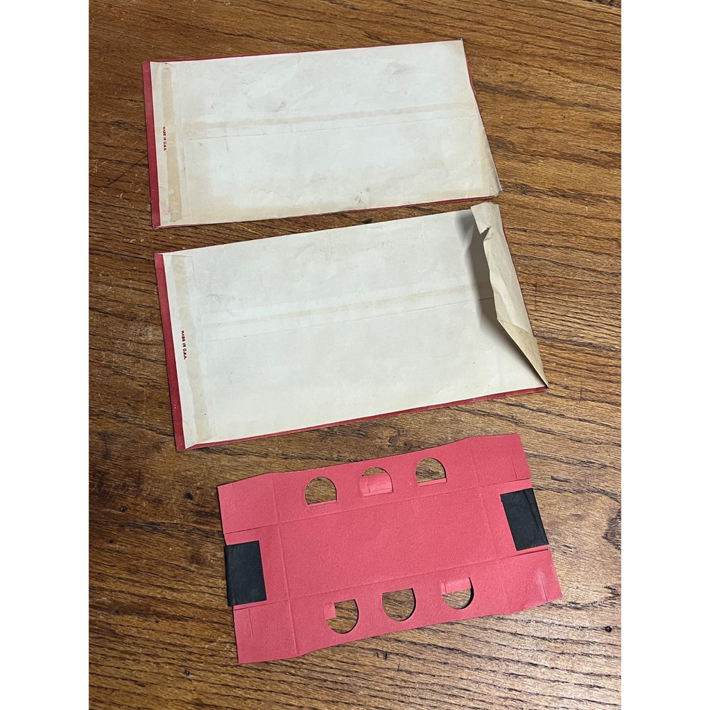 RARE Vintage c1930s Macon, Georgia Blimp Balloon Toy w/ Paper Envelopes