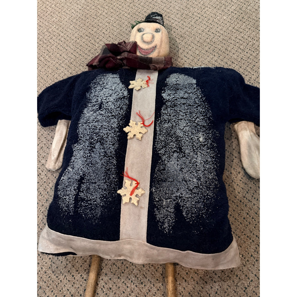 Primitives by Kathy Snowman Door / Wall Hanger Figure Debbie Bryan Collection