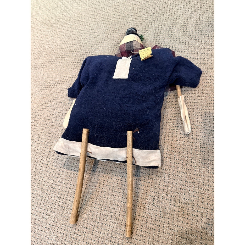 Primitives by Kathy Snowman Door / Wall Hanger Figure Debbie Bryan Collection