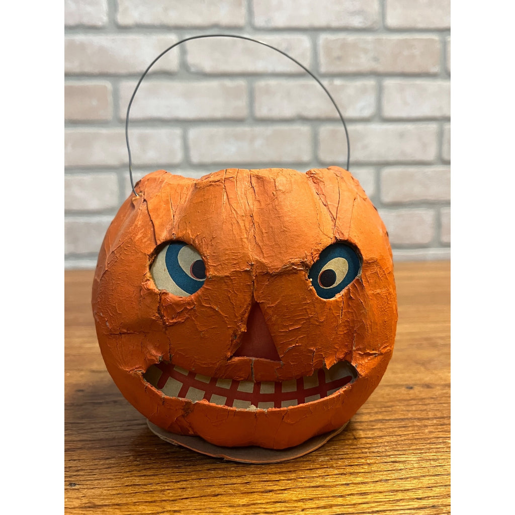 Vintage 1920s Halloween German Jack o' Lantenr JOL Large 5"