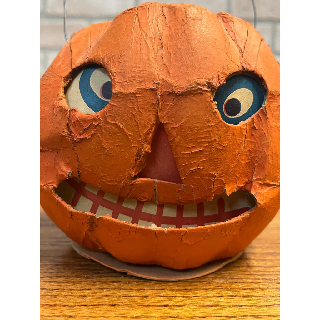 Vintage 1920s Halloween German Jack o' Lantenr JOL Large 5"