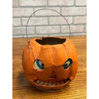 Vintage 1920s Halloween German Jack o' Lantenr JOL Large 5"