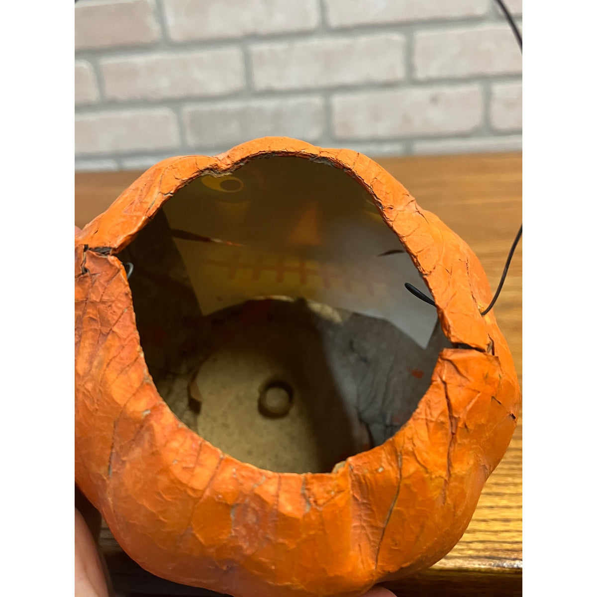 Vintage 1920s Halloween German Jack o' Lantenr JOL Large 5"
