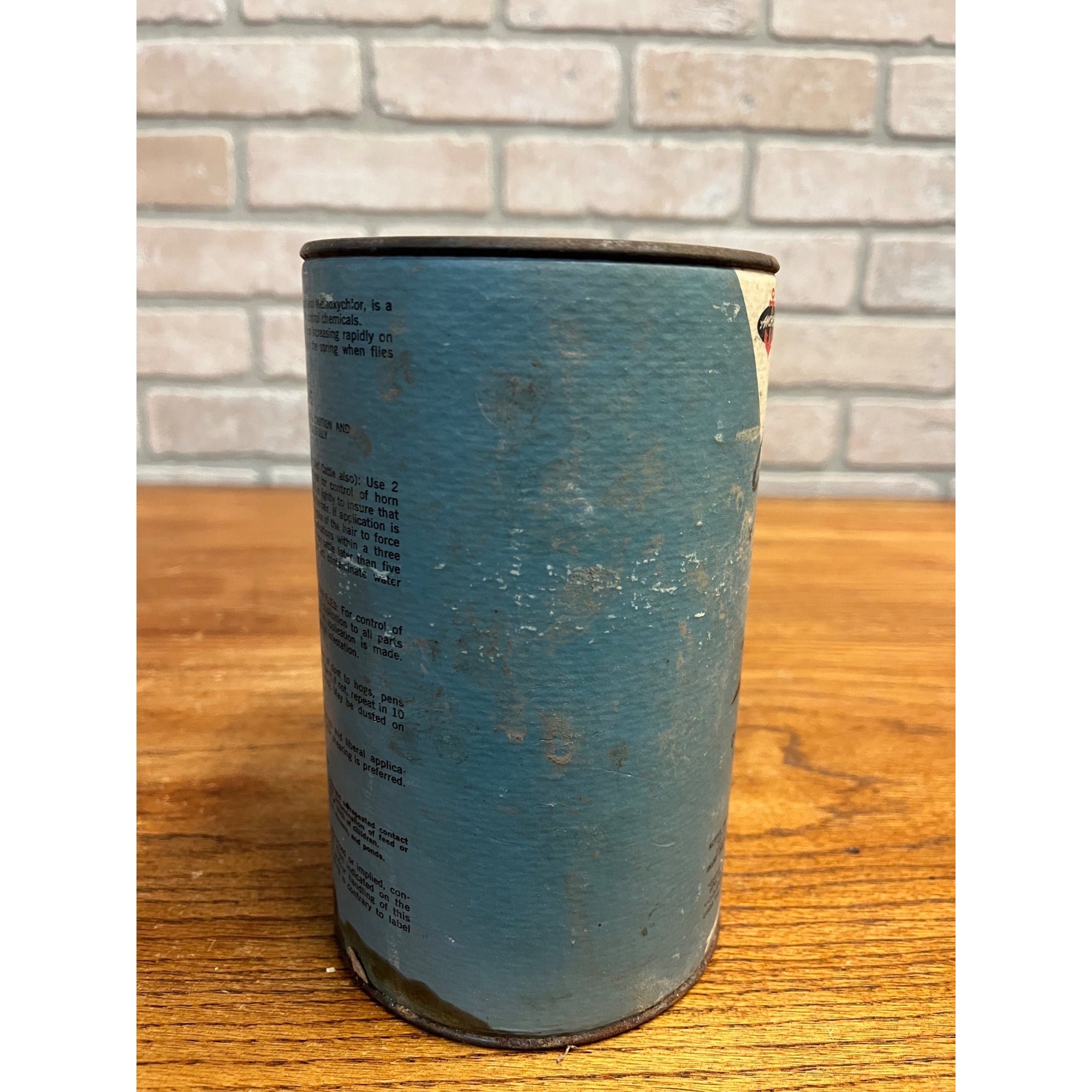 Vintage 1950s Anchor Brand Dairy Dust Horse Fly Powder Advertising Farm Missouri