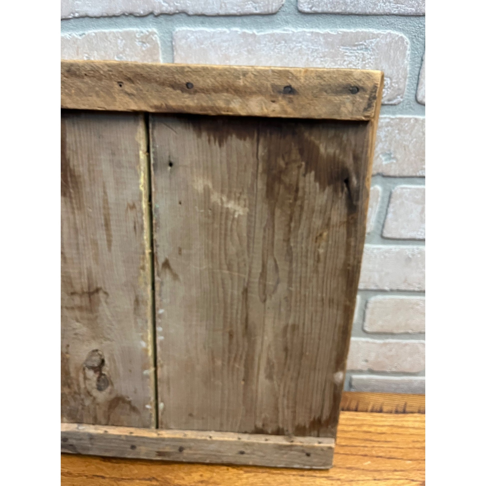 Antique Chinese Checkers Game Board Circa 1910 Folk Art Primitive American