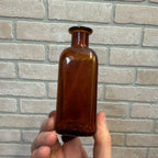 Vintage Brown Medicine Bottle Cardamon Apothecary John Wyeth