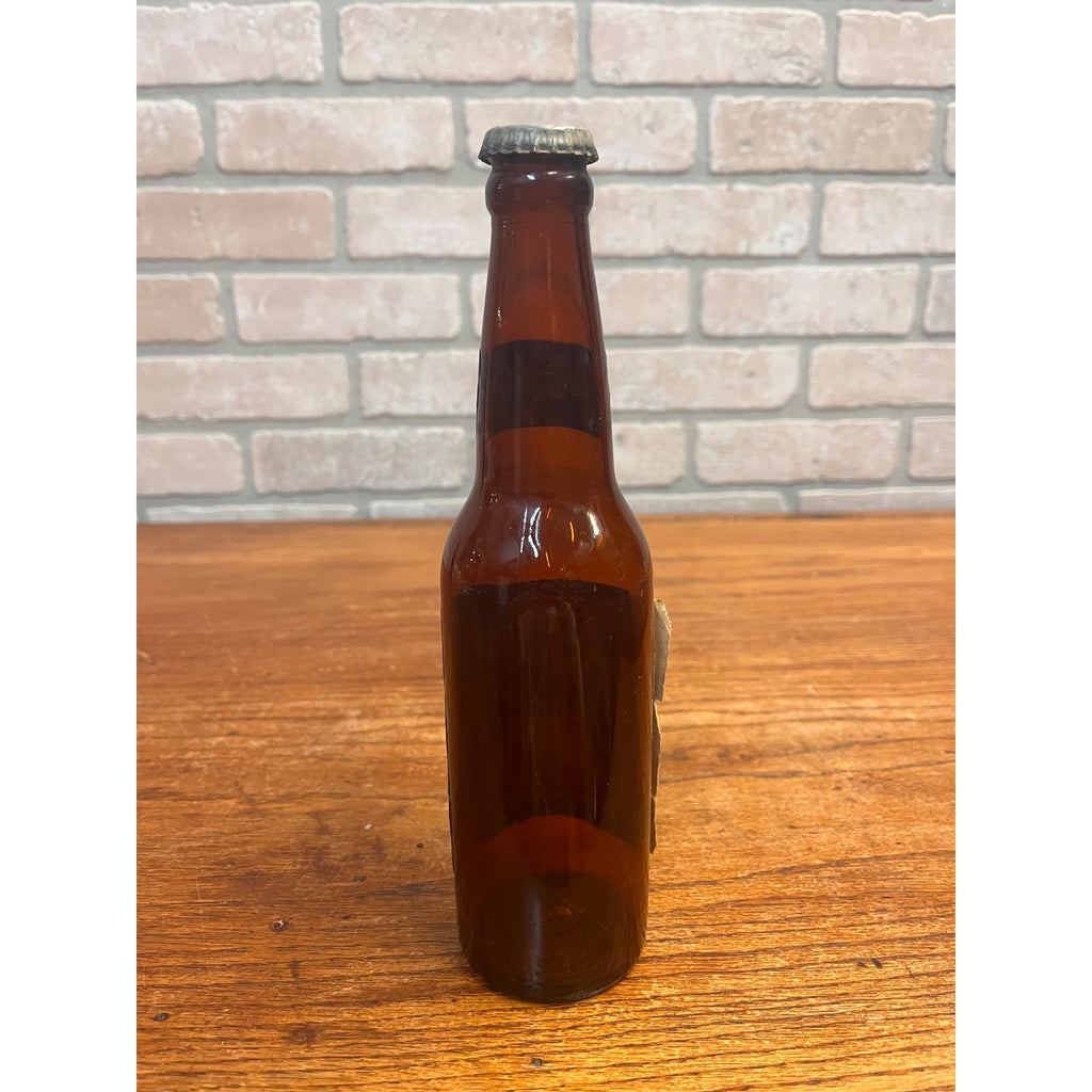 Pre-Prohibition Wm. Weber Grafton, Wis. Wisconsin Embossed Beer Bottle Amber