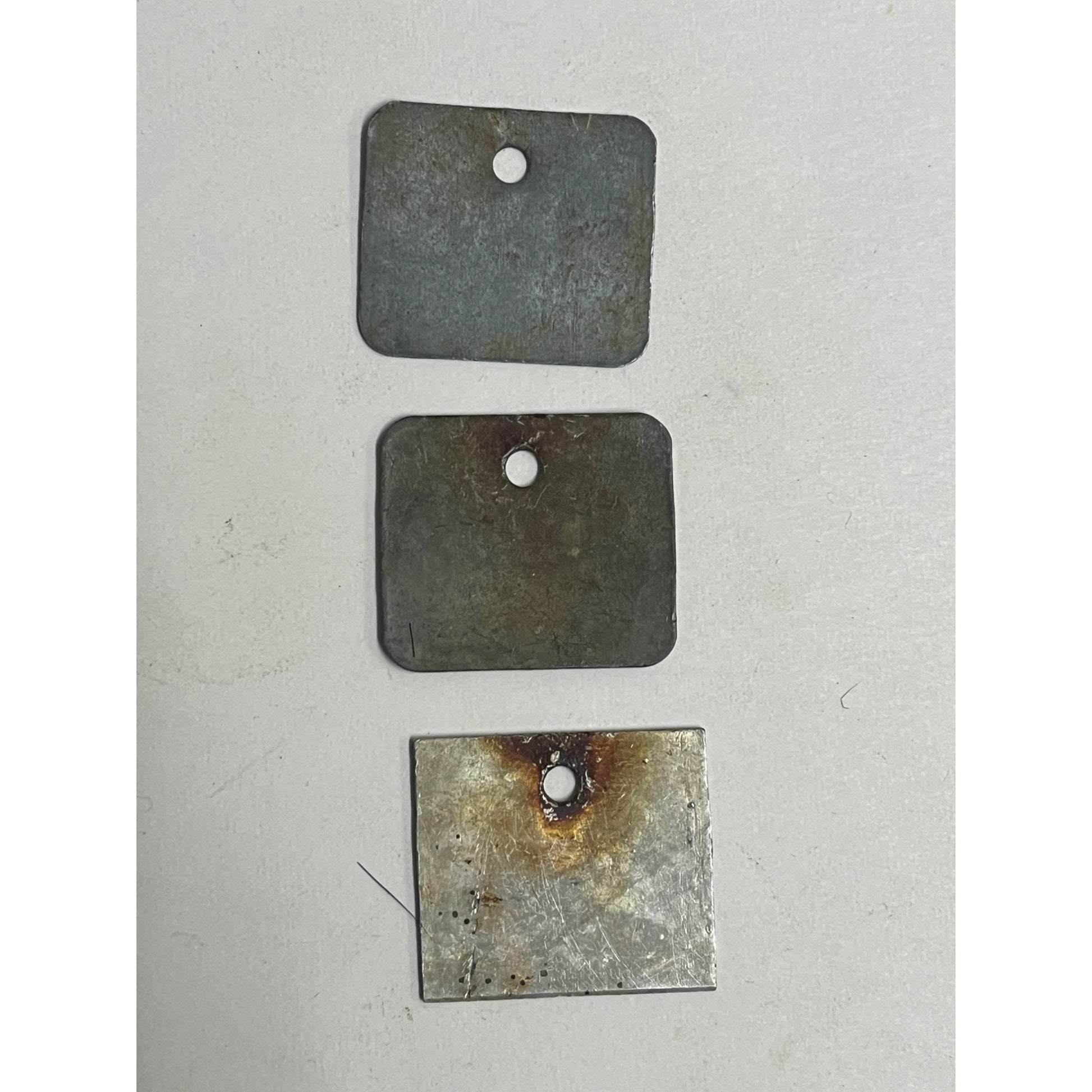 Vintage 1961 - 1965 Wisconsin Trap Tags Trapping Hunting License Lot (3)