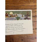 Vintage 1921 Christmas Postcard w/ Christmas Seal Tied - "Old Santa is the Fraud"