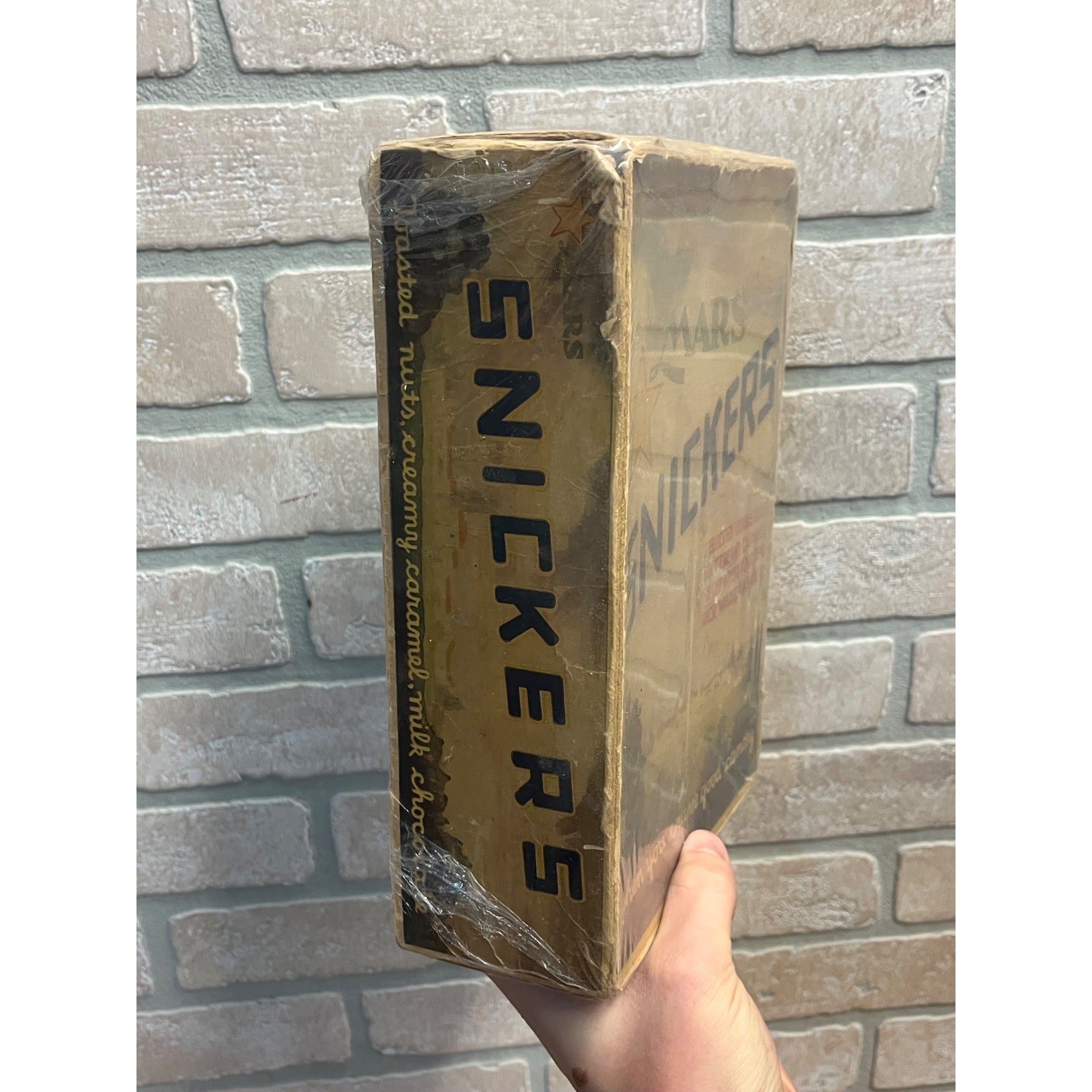 Vintage 1930s Mars Snickers Candy Bar Store Display Box EMPTY