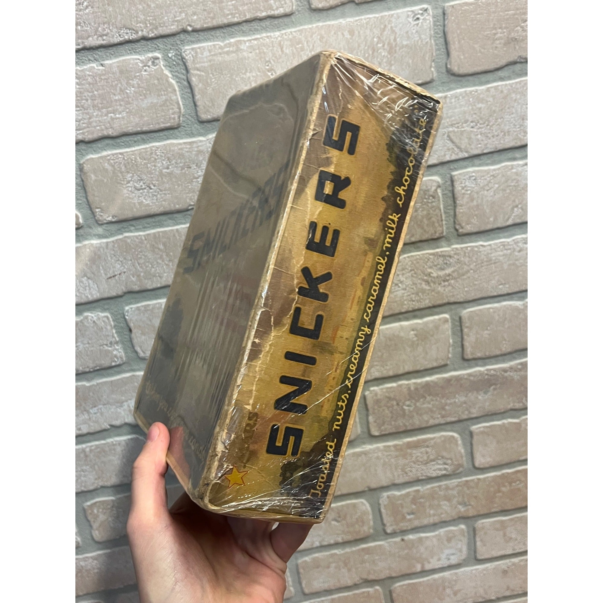 Vintage 1930s Mars Snickers Candy Bar Store Display Box EMPTY