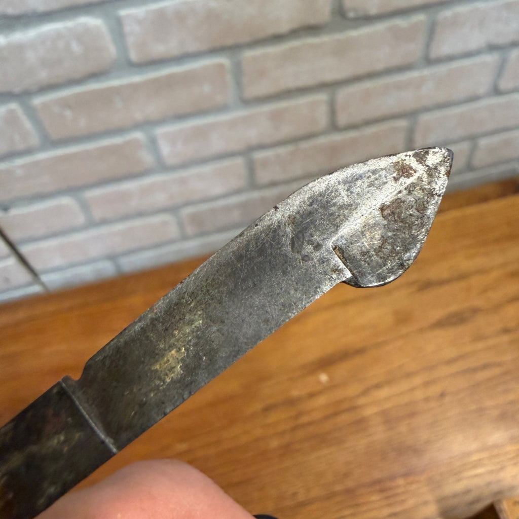 Vintage Antique Desk Scalpel Knife Ink Eraser W/ White Handle