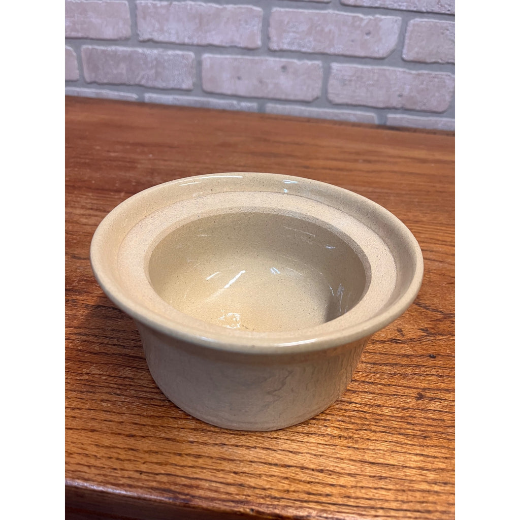Vintage RRP Co. Roseville Pottery Stoneware Dog/Cat Dish Bowl Rounded Bottom 6.5"