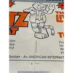 Vintage 1975 FRITZ THE CAT NINE LIVES Cartoon Original Movie Poster 27x41