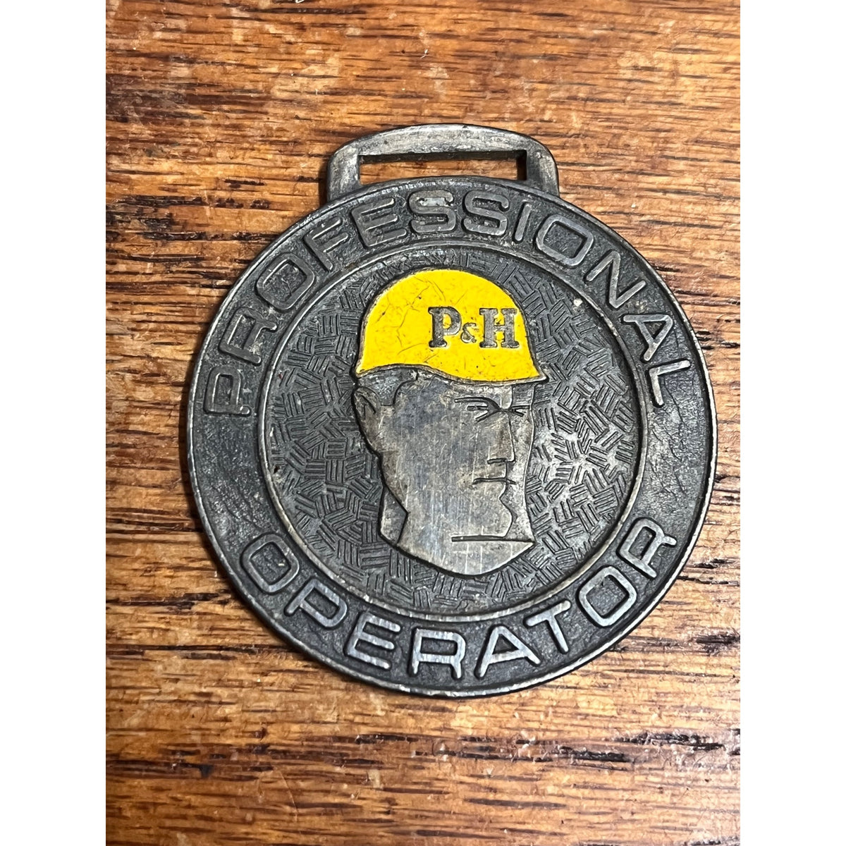 Harnischfeger Corporation P&H Professional Operator Pocket Watch Fob Promo Crane