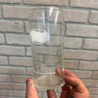 Vintage Pepsi Cola Red & White ACL Syrup Line Soda Fountain Glass 5"