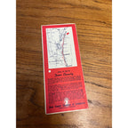 Vintage 1940s Door County Wisconsin Fun Map & Travel Brochure