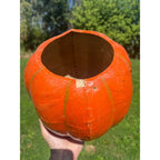 Antique German Halloween Jack o' Lantern JOL HUGE LARGE Unusual 9" Vintage