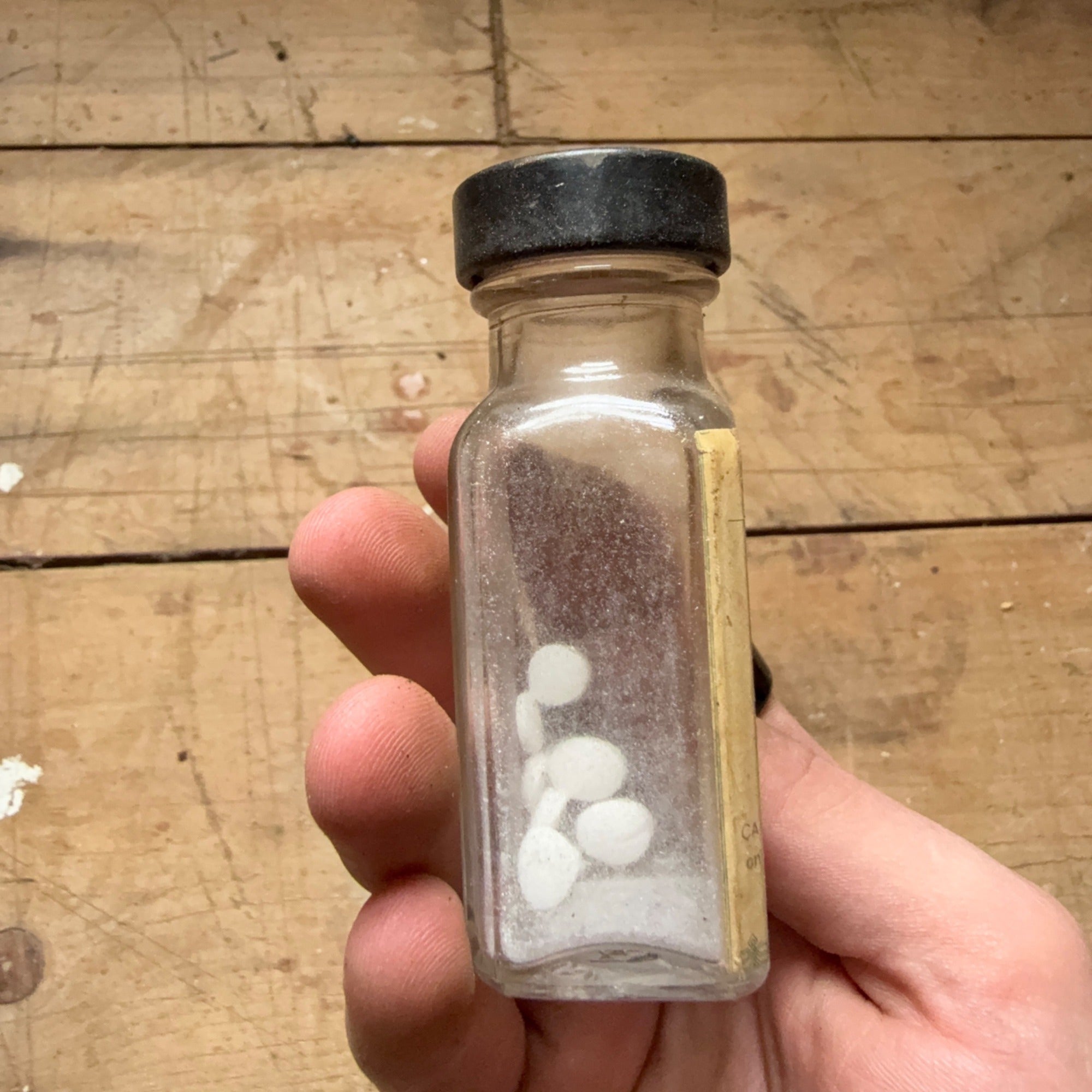 Antique Acetyl Salicylic Acid Aspirin Drug Store Pharmacy Bottle Kremers