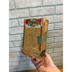 Vintage Cuban Seal Wooden Cigar Box Factory No. 401 1st District Wis. 50 Wisconsin