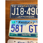 Vintage Lot of Three (3) Kentucky State License Plates 1969, 2003, 2007