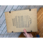 Vintage Carron Mfg. Co. 78 Rpm Child's Electric Acoustical Phonograph - REPAIR