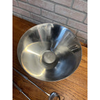 Vintage 1960s MCM Gabis Stainless Steel Salad Bowl & Serving Utensils Swedish