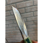 Vintage J. Marttiini Finland Fish Knife w/ Sheath 8.5" Elk or Reindeer Sled