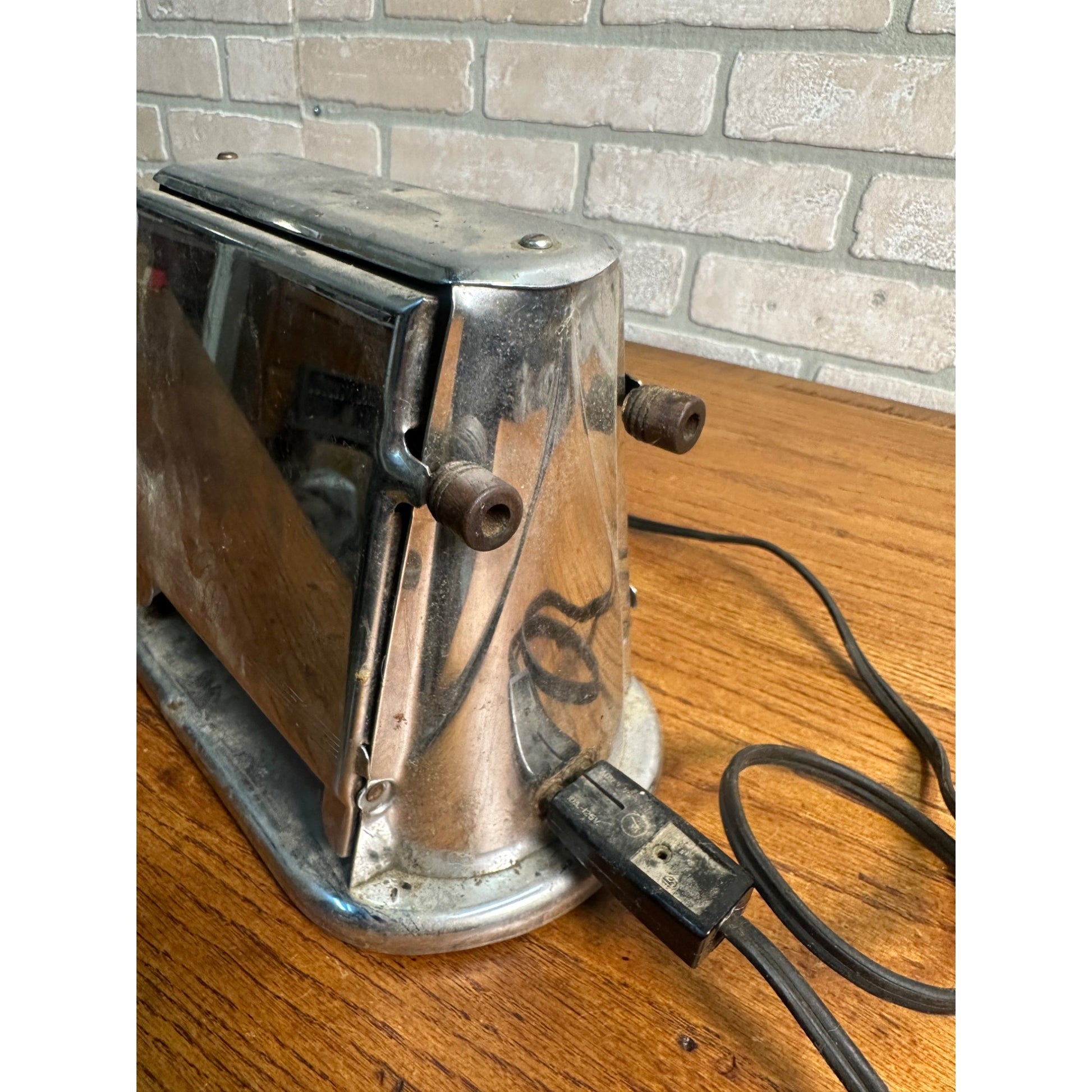 Vintage Samson 5353 Double Slice Electric Toaster - Works - Restoration