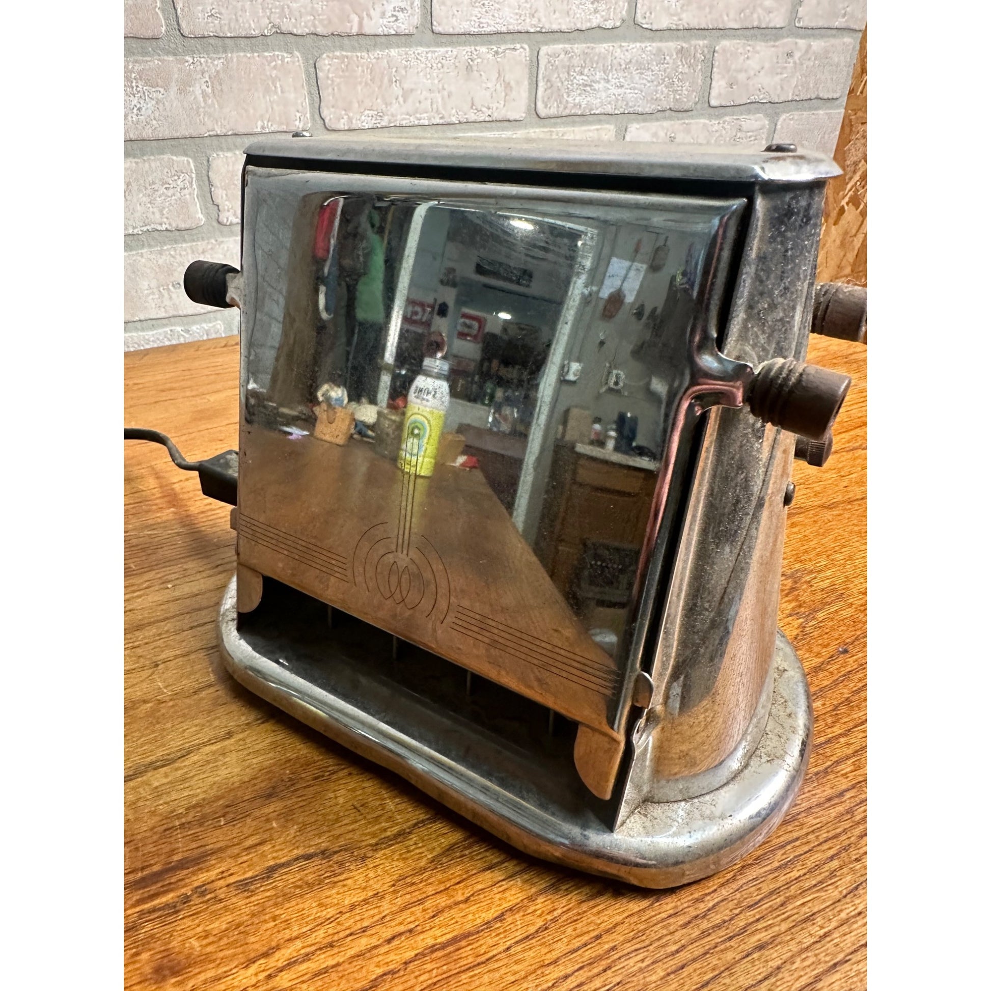 Vintage Samson 5353 Double Slice Electric Toaster - Works - Restoration