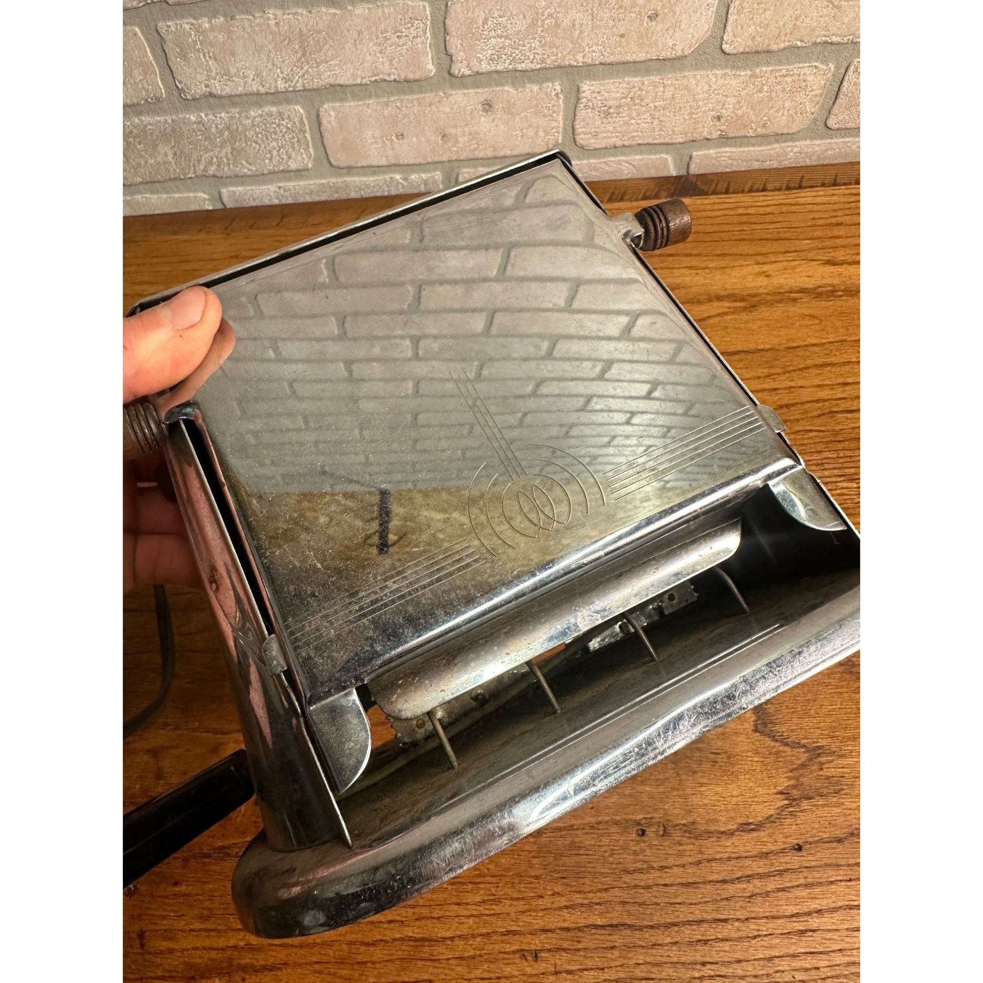 Vintage Samson 5353 Double Slice Electric Toaster - Works - Restoration