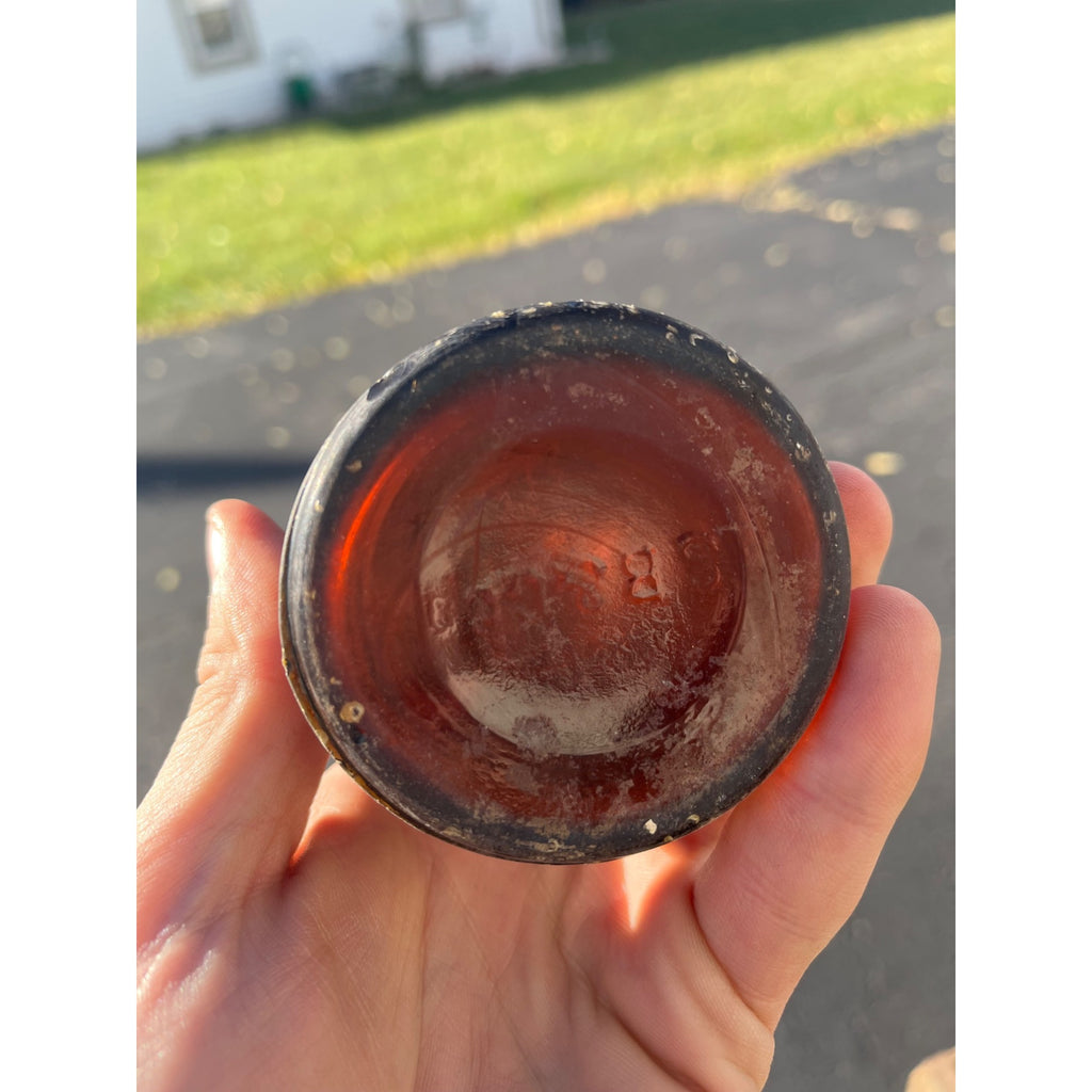 Vintage Pre-Pro Cream City Brewing Co. Amber Brown Beer Bottle Milwaukee Wis