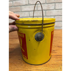Vintage Stoppenbachs Rendered 2 Lb Pure Lard Jefferson Wi Advertising Pail Can